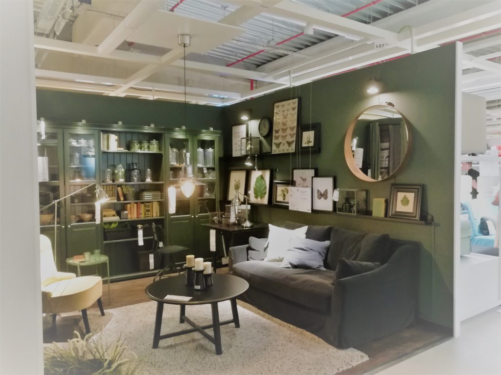 Ikea-livingroom-green