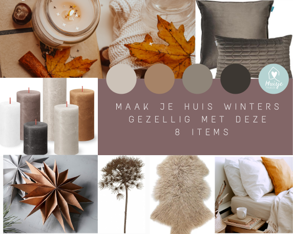 XL TILE: Winterdecoratie: Maak je huis winters gezellig met deze items