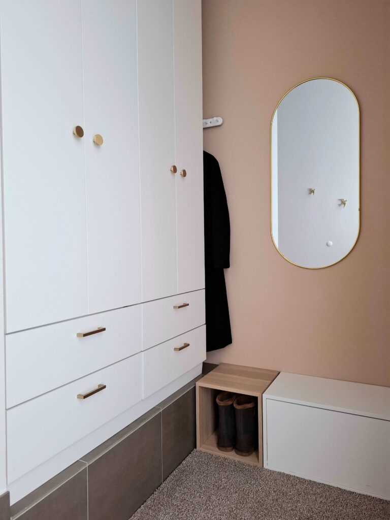 inkomhal inrichten, maatkast, ikea