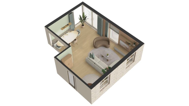 DEMO INTERIEURONTWERP - 3D-BOVENAANZICHTEN_ZUIDWEST_HD