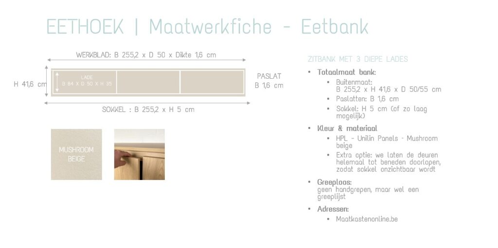 HT-MAATWERKFICHE